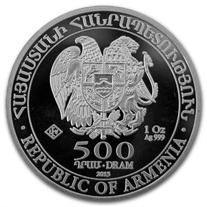 armenian-noahs-ark-silver-bullion-coin-reverse