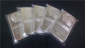 Not Fake Silver Bars - NWTMint - 10 oz - Fan