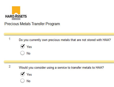 Transfer Your Gold To Secure Vault Storage At Hard Assets Alliance