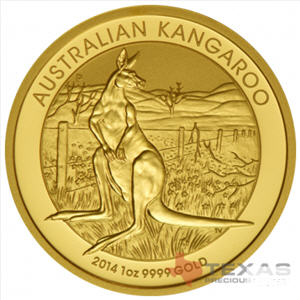 texas precious metals australian gold kangaroo coin