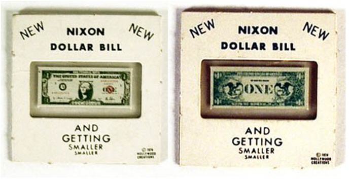 why invest in gold, nixon dollar bill