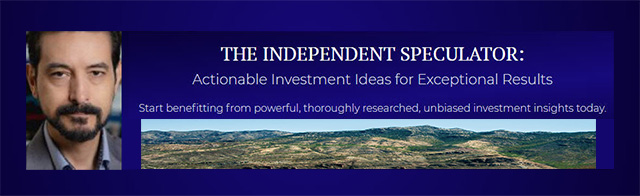 the independent speculator newsletter review louis james